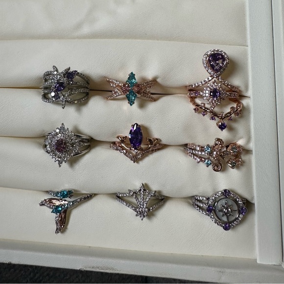 NWT Bomb Party Ring Bundle Size 10 - Picture 2 of 3